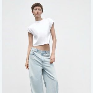 Zara Black Short Sleeve T-Shirt